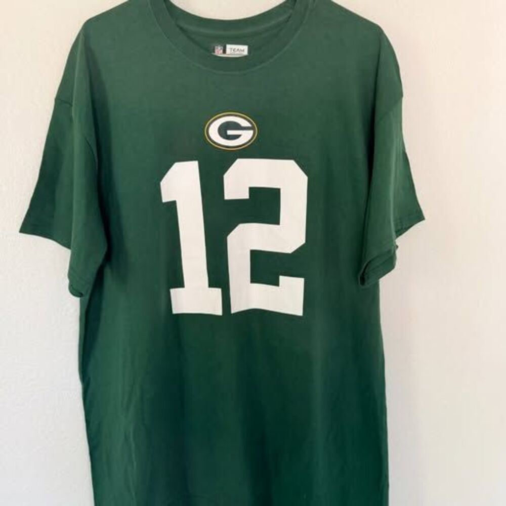 Aaron Rodgers Green Bay Packers Nike T-Shirt Size XL